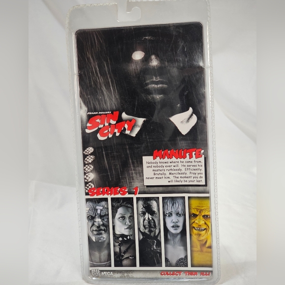Sin City Series 1 Manute Collectible Figure - Picture 2 of 2
